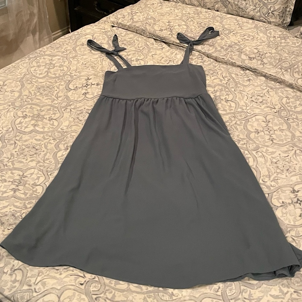 Dusty Blue Sundress